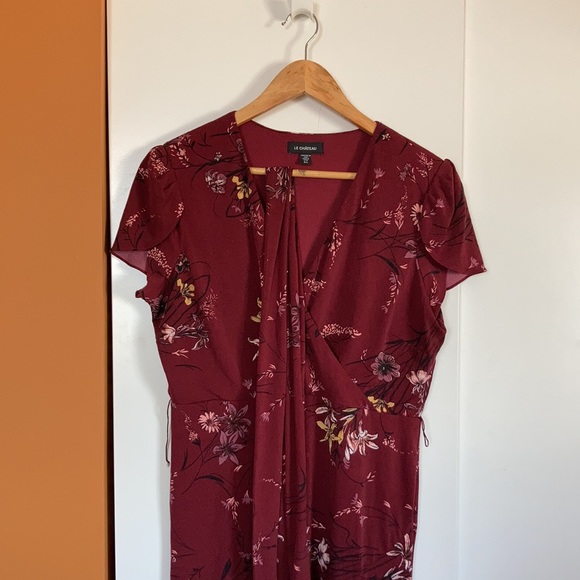 Le Chateau floral midi dress - Picture 5 of 6